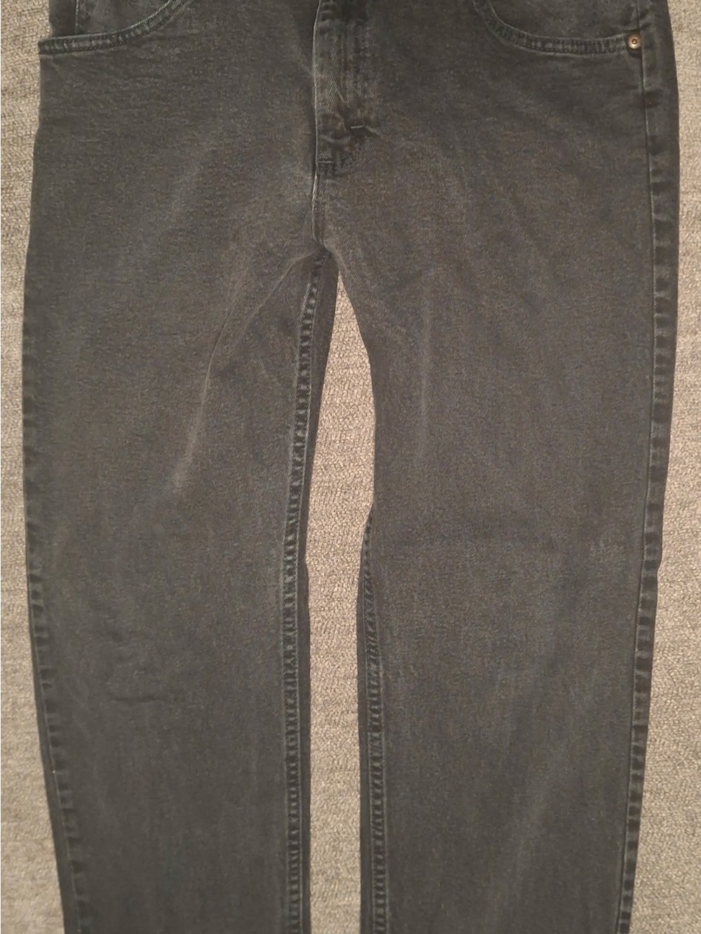 Wrangler Men's Straight Jeans in Black